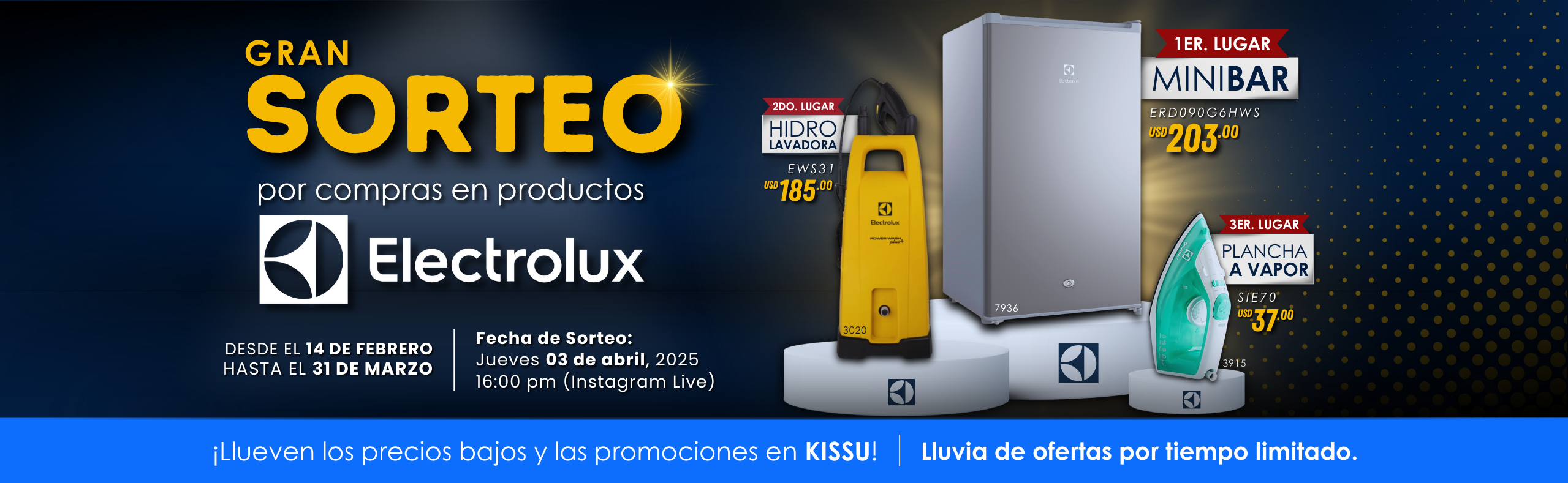 SORTEO ELECTROLUX