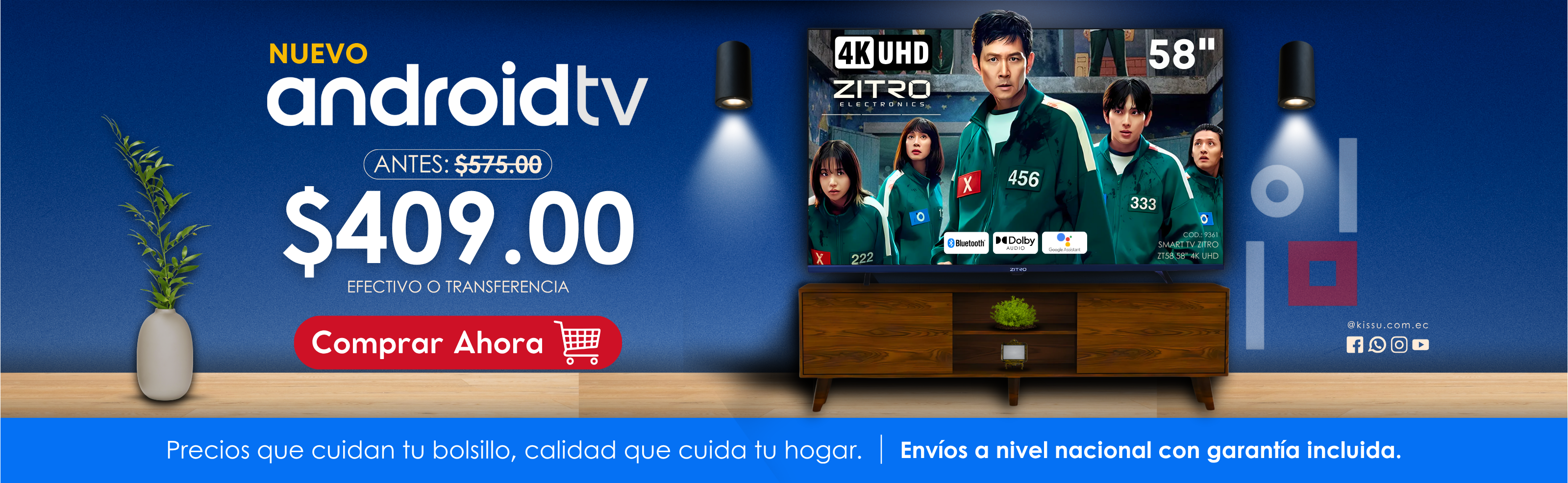 SMART TV ZITRO ZT58 58&AMP;AMP;QUOT; JULIO 2025