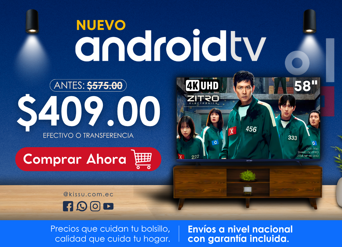 SMART TV ZITRO ZT58 58&AMP;AMP;QUOT; JULIO 2025