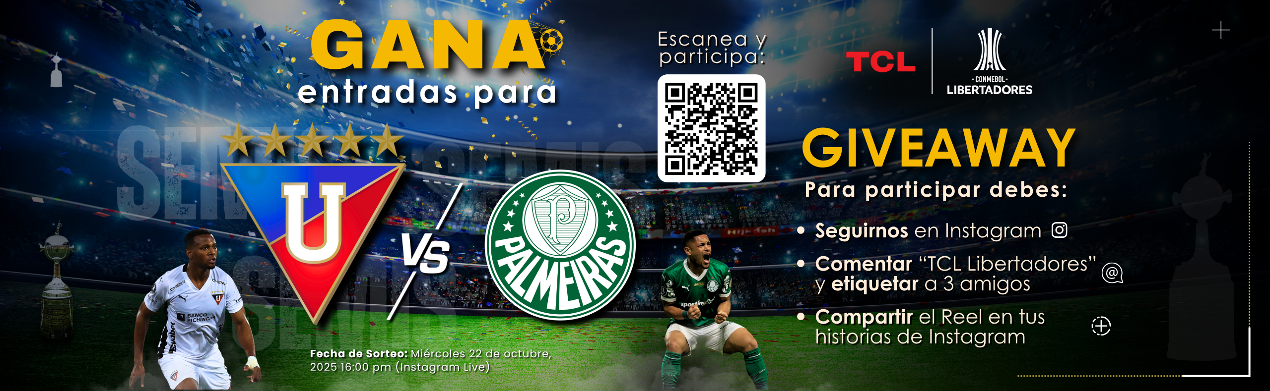 SORTEO LIGA TCL PC