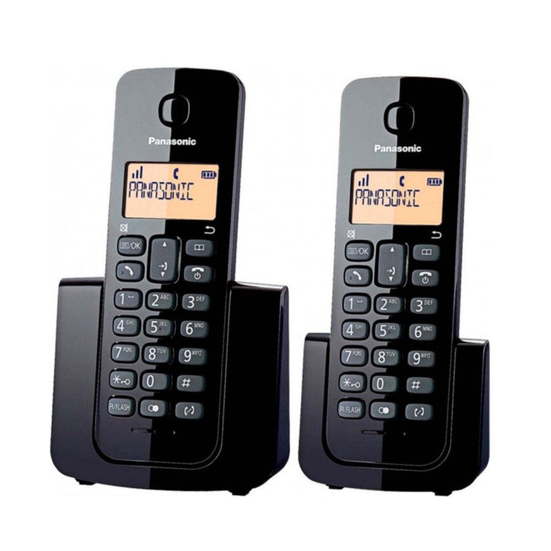 TELEFONO INALAMBRICO PANASONIC KXTGB112LAB 2 BASES