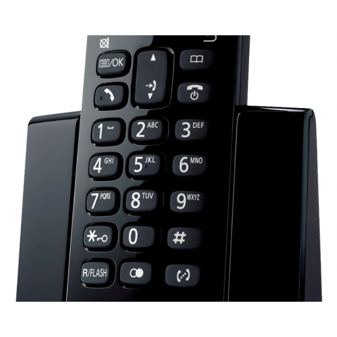 Kit de 3 Teléfonos Inalámbricos DECT 6.0 – Panasonic KX-TGB113LAB – Negro –  Telalca Store Ecuador