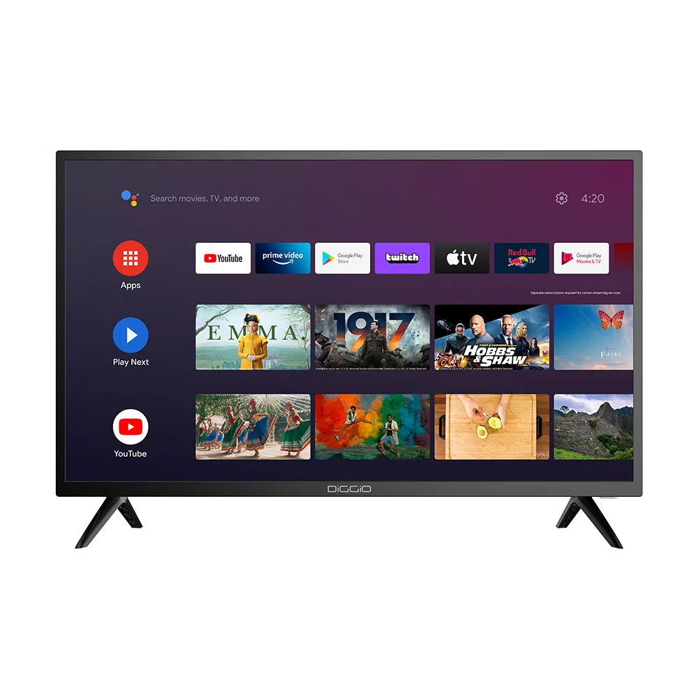 SMART TV DIGGIO DIG32HLC01 32  HD (1366X768) LED ANDROID 11.0 CON
