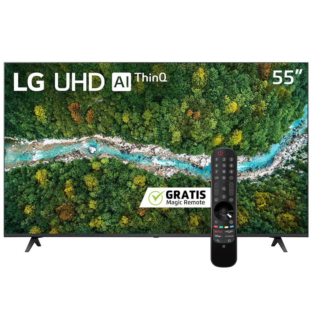 Pantalla LG 55 Pulgadas Smart Tv 4k Uhd Thinq Webos Bluetooh