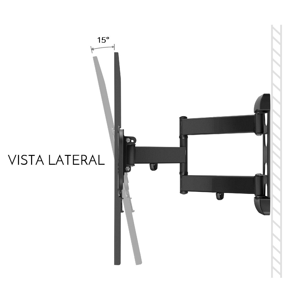 Acuario En respuesta a la su SOPORTE DE TV GIRATORIO PARA PARED STEREN STV-105 32" HASTA 65" FABRICADO CON ACERO DE BAJO CARBON Acuario En respuesta a la su SOPORTE DE TV GIRATORIO PARA PARED STEREN STV-105 32" HASTA 65" FABRICADO CON ACERO DE BAJO CARBON