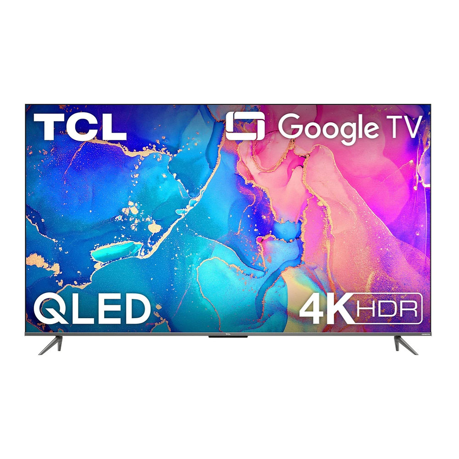 SMART TV TCL 50C635 50  4K UHD QLED HDR 10 PLUS ANDROID GOOGLE TV MANOS  LIBRES