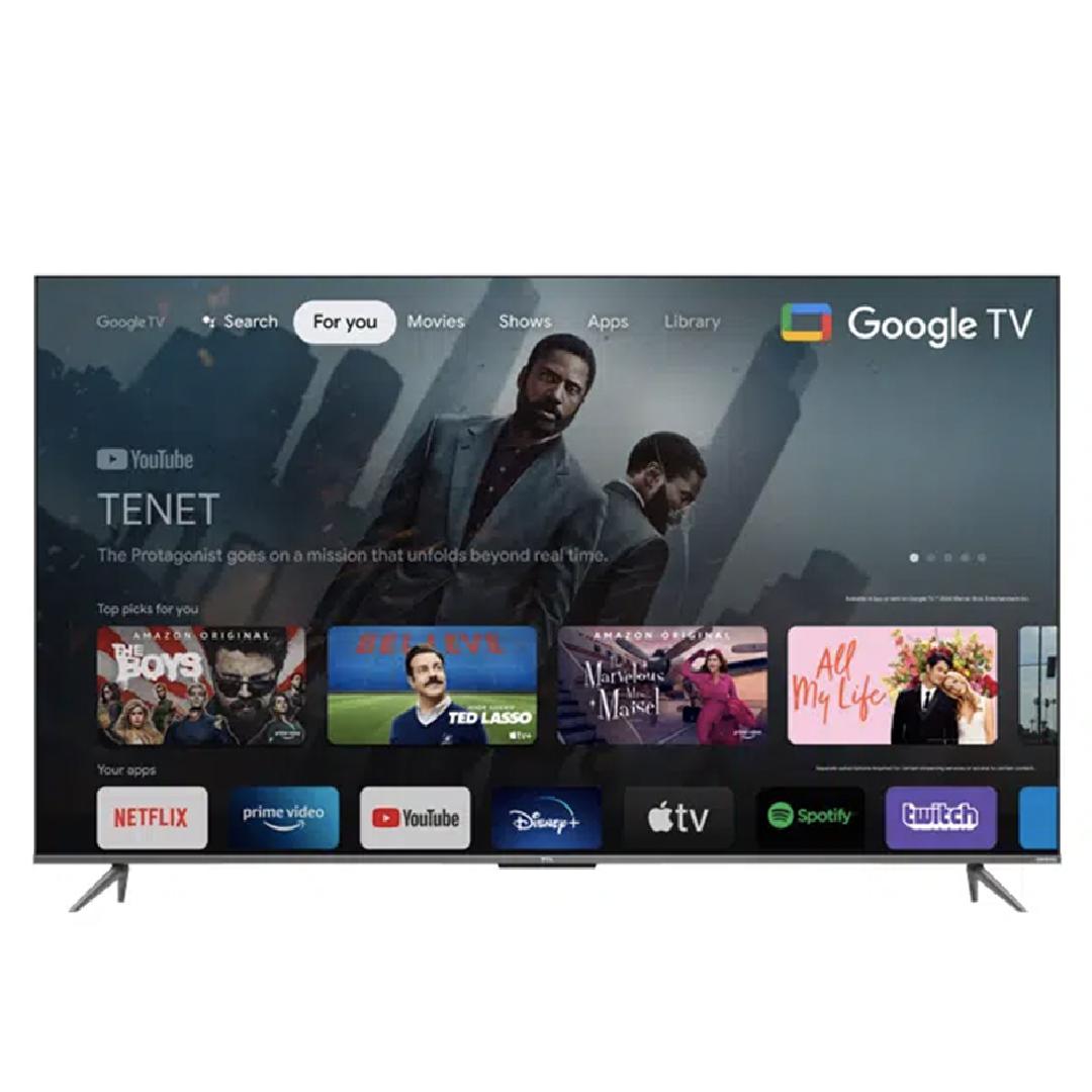 SMART TV TCL 55C635 55  4K UHD QLED HDR 10 PLUS ANDROID GOOGLE TV MANOS  LIBRES