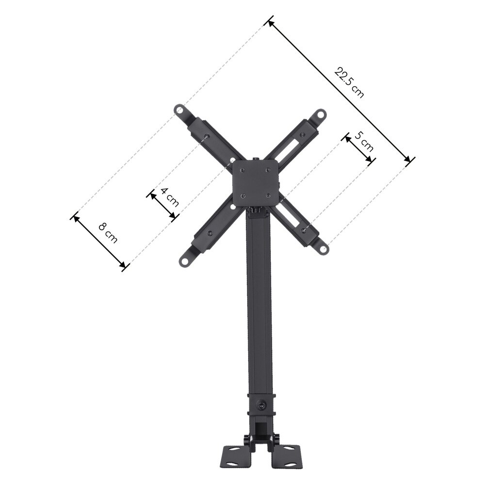 SOPORTE DE PROYECTOR STEREN STV-020 DOS MODOS DE INSTALACIÓN TECHO