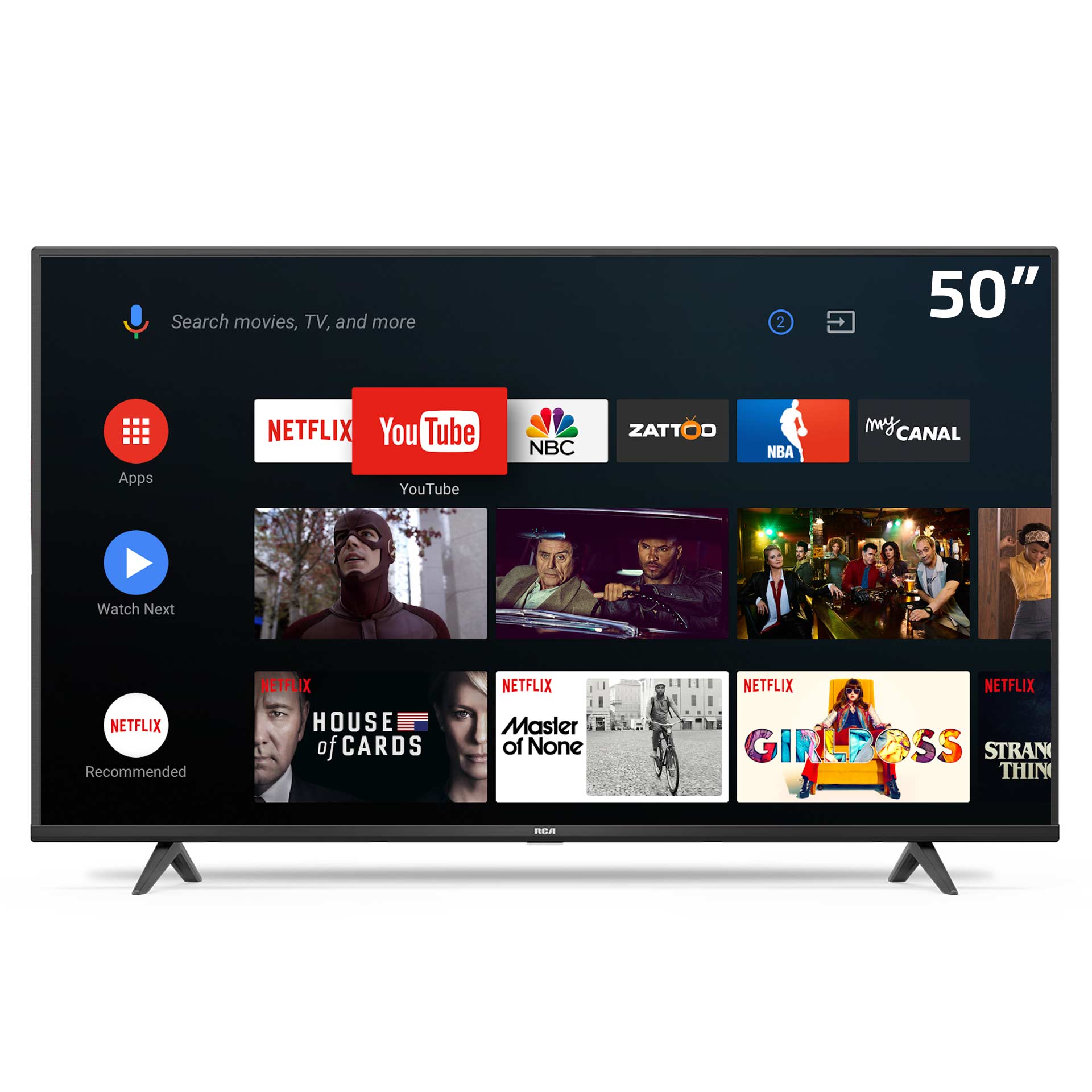 Tv 50 Pulgadas 4k Led Con Smart Tv (android Tv) Y Wifi con Ofertas