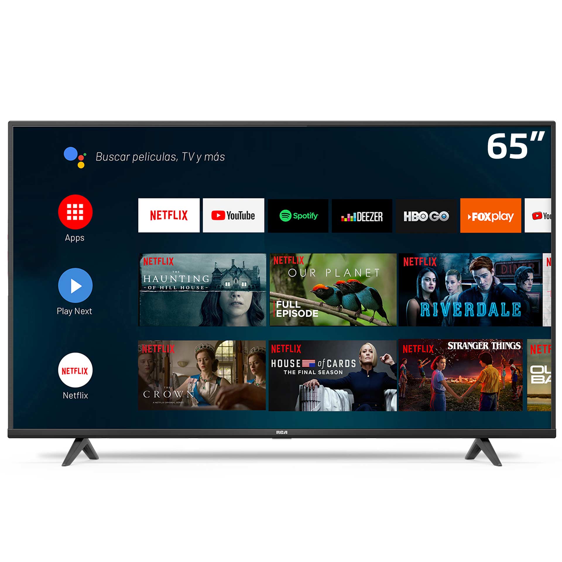 SMART TV RCA 65RCAQ680LN 65  4K UHD LED HDR ANDROID GOOGLE TV