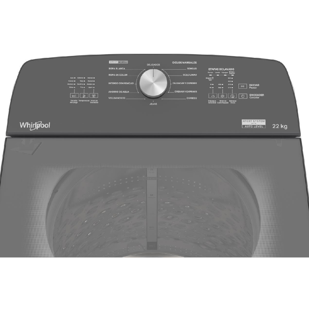 ▷ Whirlpool Lavadora Automática Carga Superior 22 Kg Xpert System (8MWTW ©