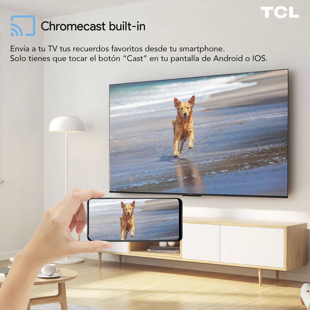 Televisor tcl 55 55p635 smart // bluetooth // mando voz //cable