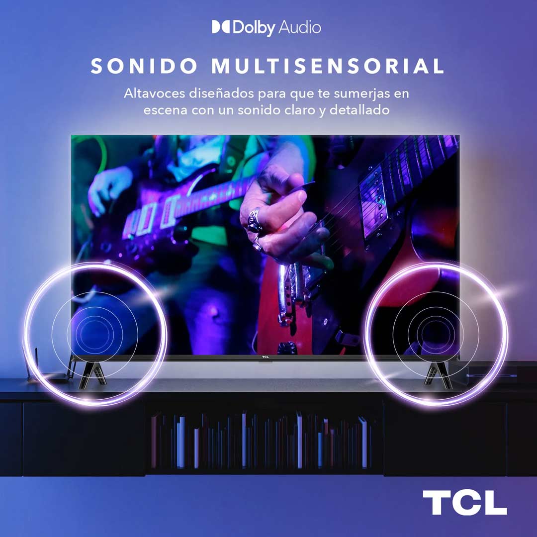 SMART TV TCL 32S60A 32  HD (1366X768) LED HDR ANDROID GOOGLE TV DISEÑO  FRAMELESS BORDES DELGADOS MANDO DE VOZ