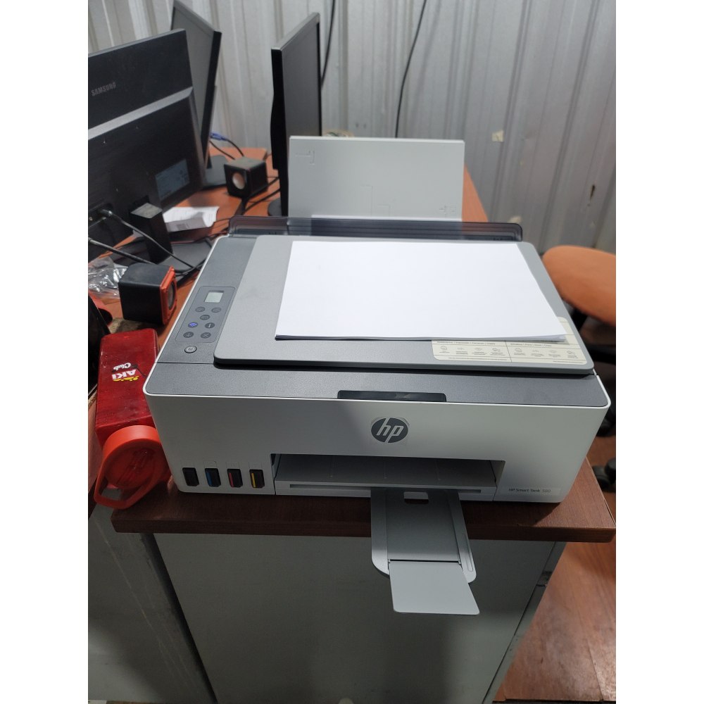 IMPRESORA MULTIFUNCION HP WL-580 TINTA CONTINUA WIFI 12 PPM - Computron