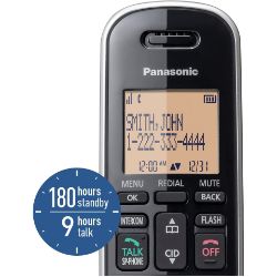 Telefono Inalambrico Panasonic KX-TGB112LAB 2 Telefonos/ DECT/ LCD  Iluminado/ Identificador