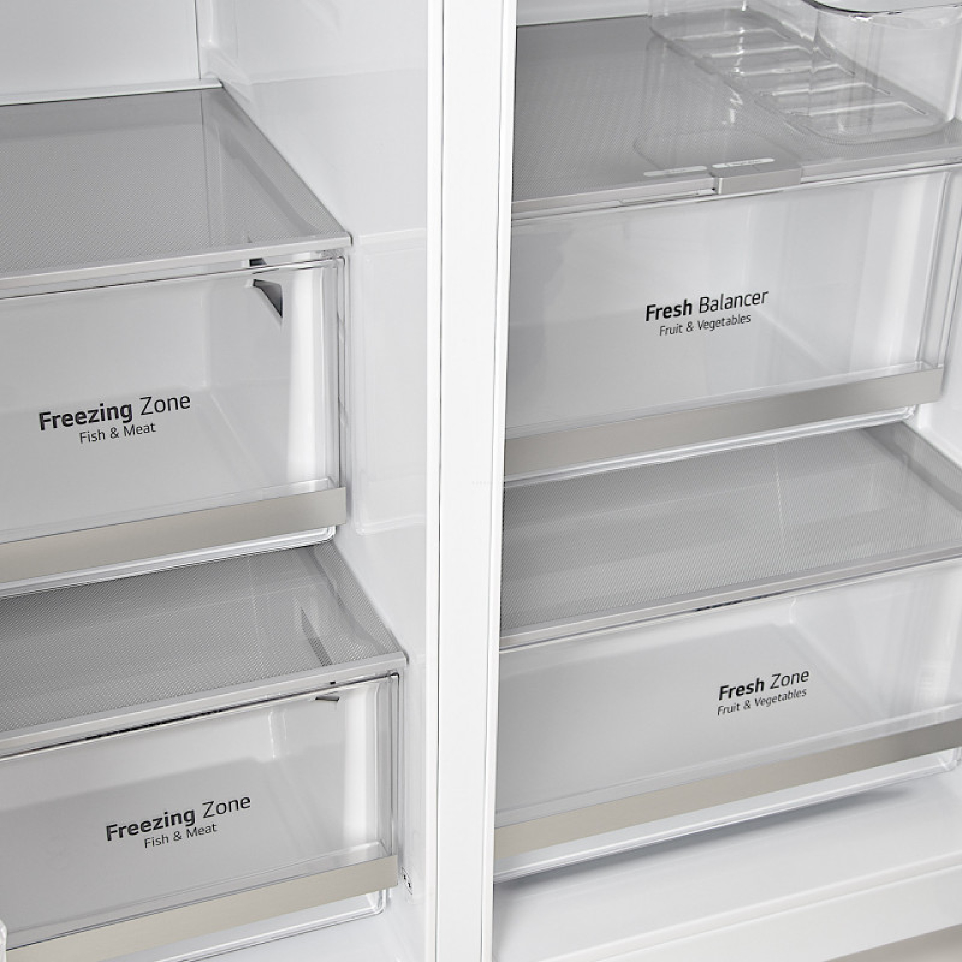 REFRIGERADOR LG LS66SXNC 612 LITROS SIDE BY SIDE ICE MAKER CRAFT ICE