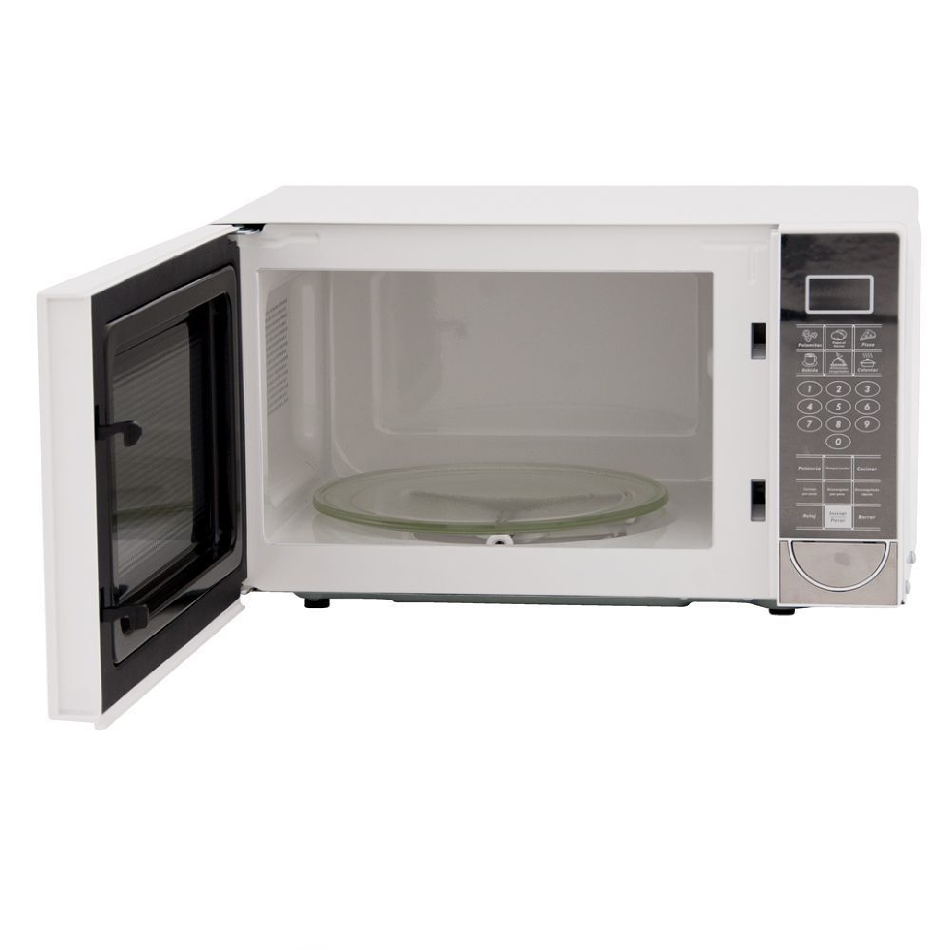 MICROONDAS INDURAMA MWI20BL 20 LT PANEL DIGITAL MARCO ACERO INOXIDABLE