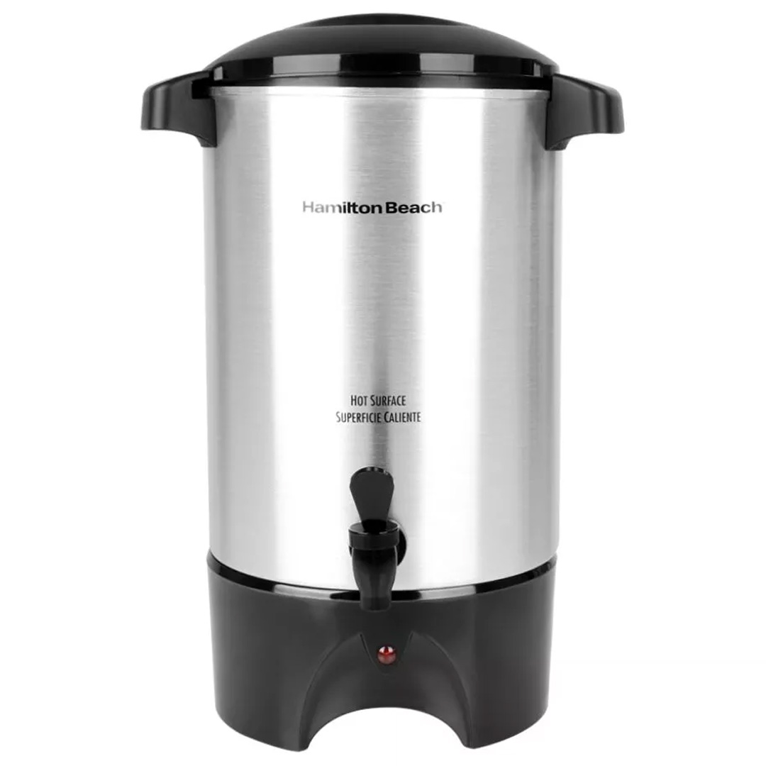 CAFETERA HAMILTON BEACH 40515R 45 TAZAS ACERO INOXIDABLE LUZ INDICADORA
